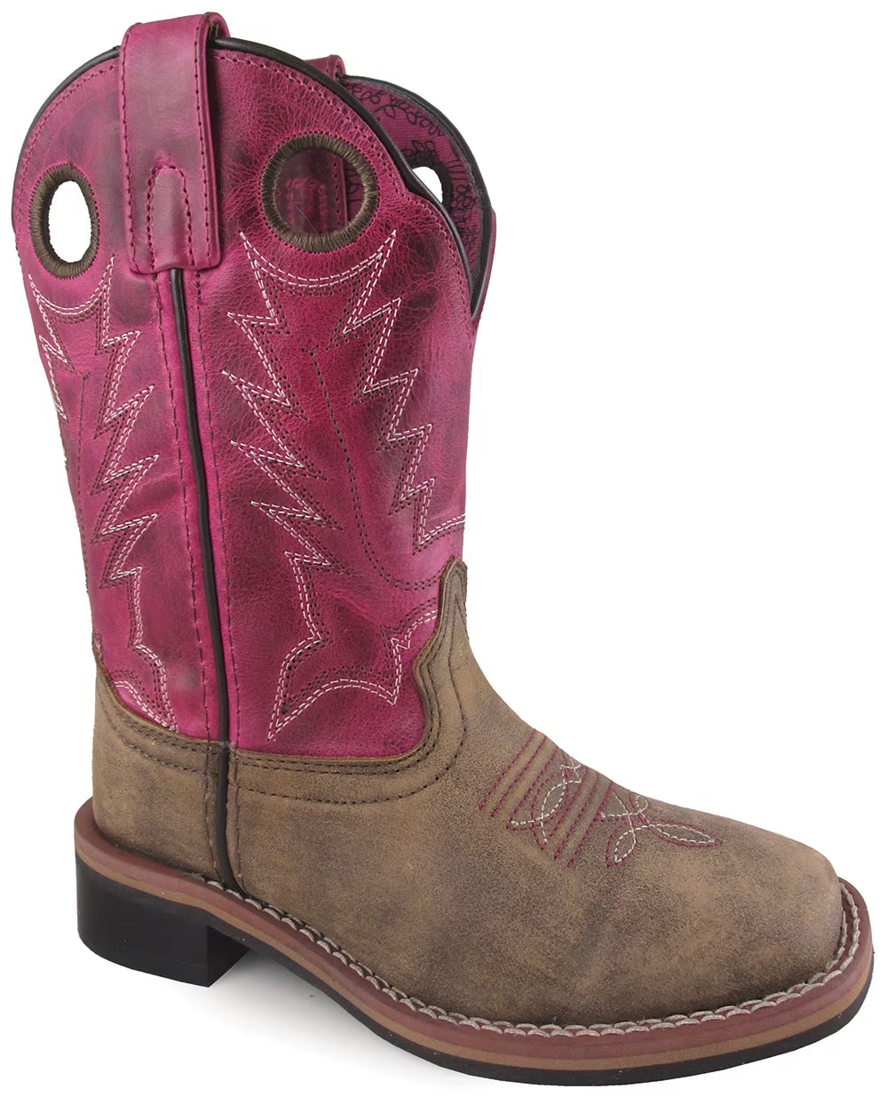 Toddler Girls Leather Cowboy Boots 5 R Q671404