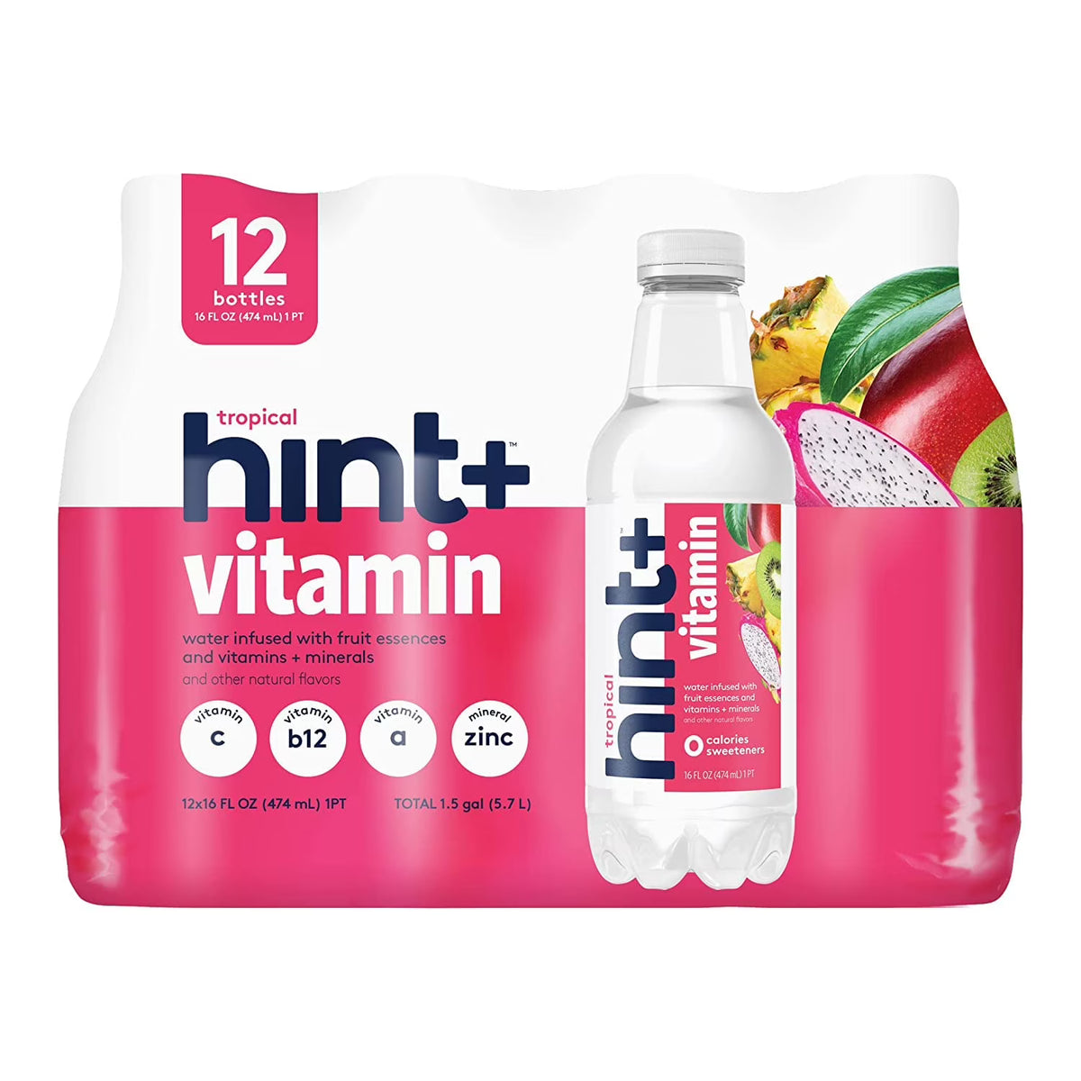 Tropical Water Infused With Vitamin C, Zero Sugar X6780