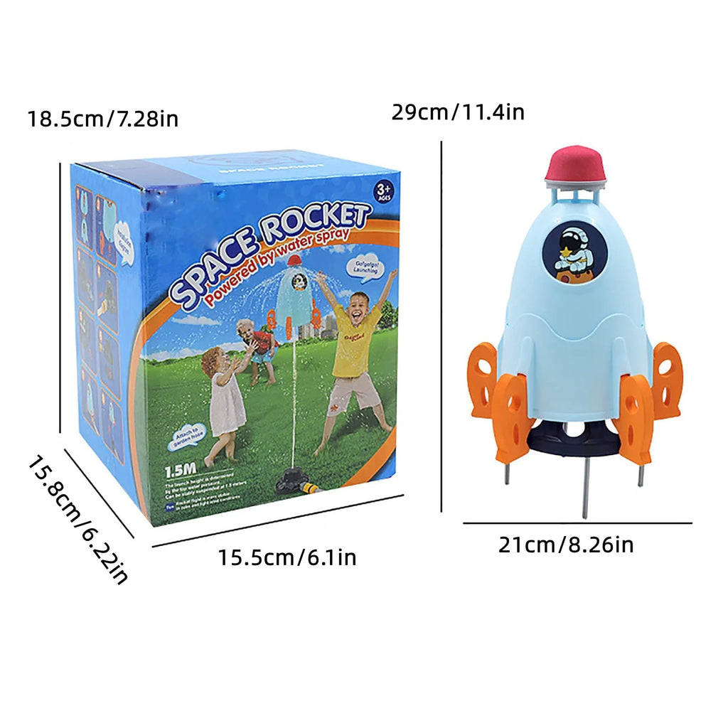 Water Rocket Sprinkler Toy for Kids M7780