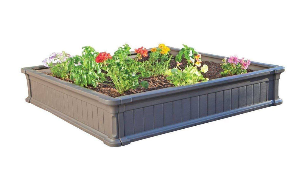 Gray Raised Garden Bed O97503