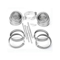 6 inch Inside Diameter 30 Degree Elbow Kit, Silver Z769649