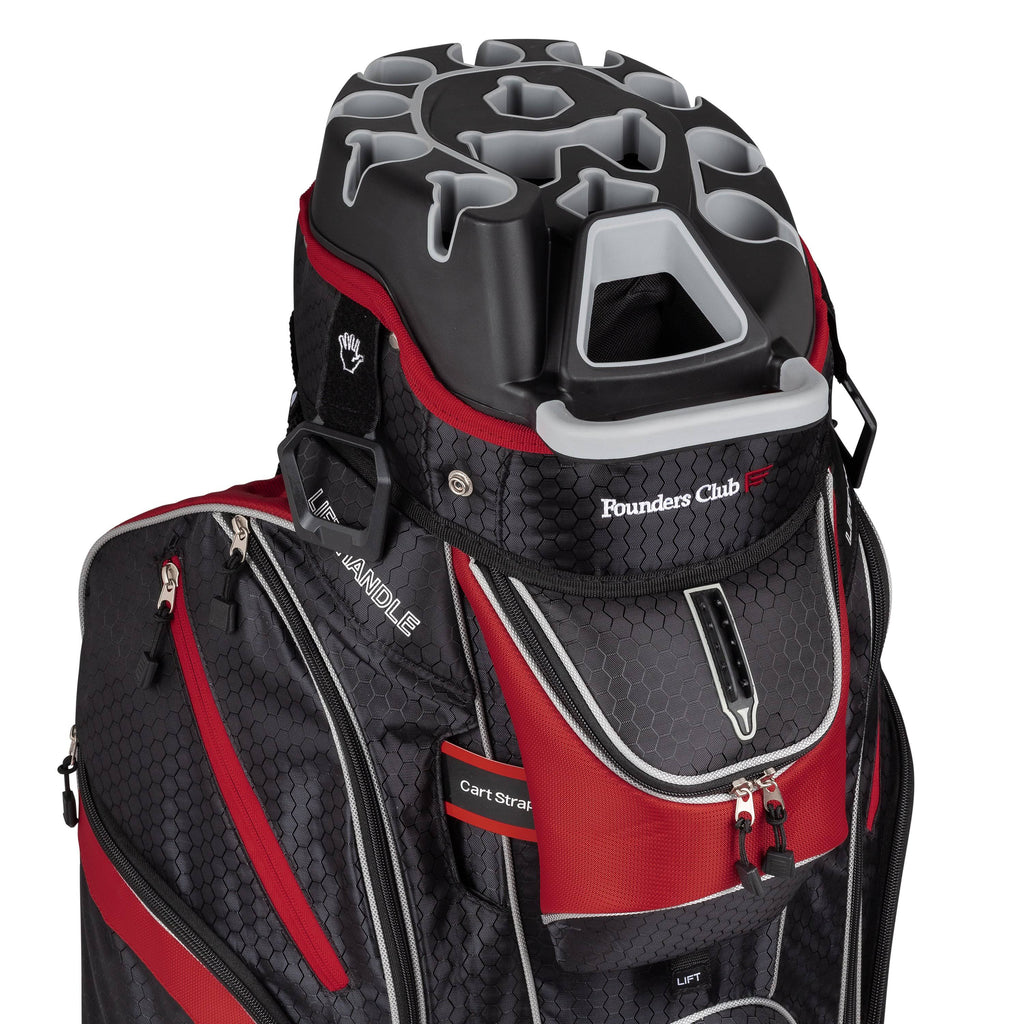 Red 14 Way Cart Bag U52029