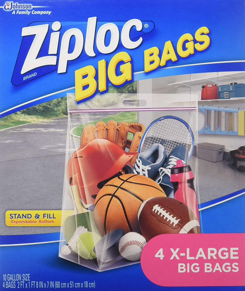 Ziploc Big Bag XL (4 Bags) P1291