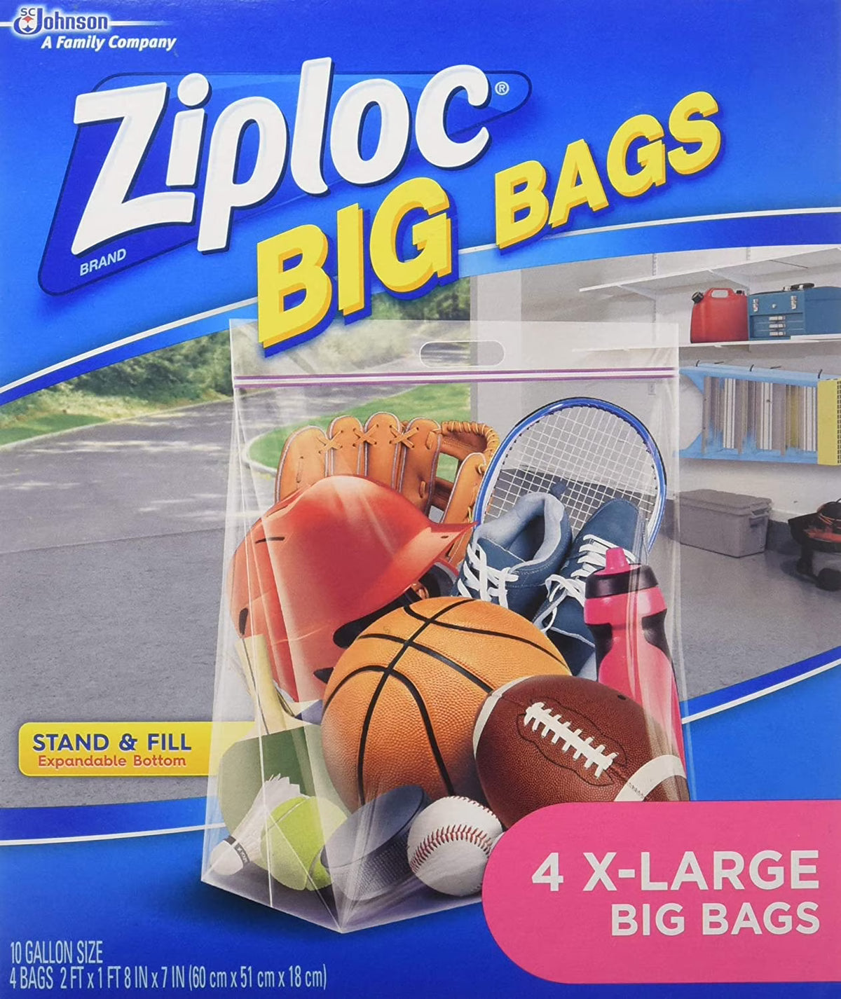 Ziploc Big Bag XL (4 Bags) P1291