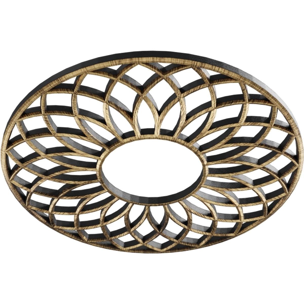 40x22OD x 13 5/8x22ID x 1x22P PVC Ceiling Medallion O9106