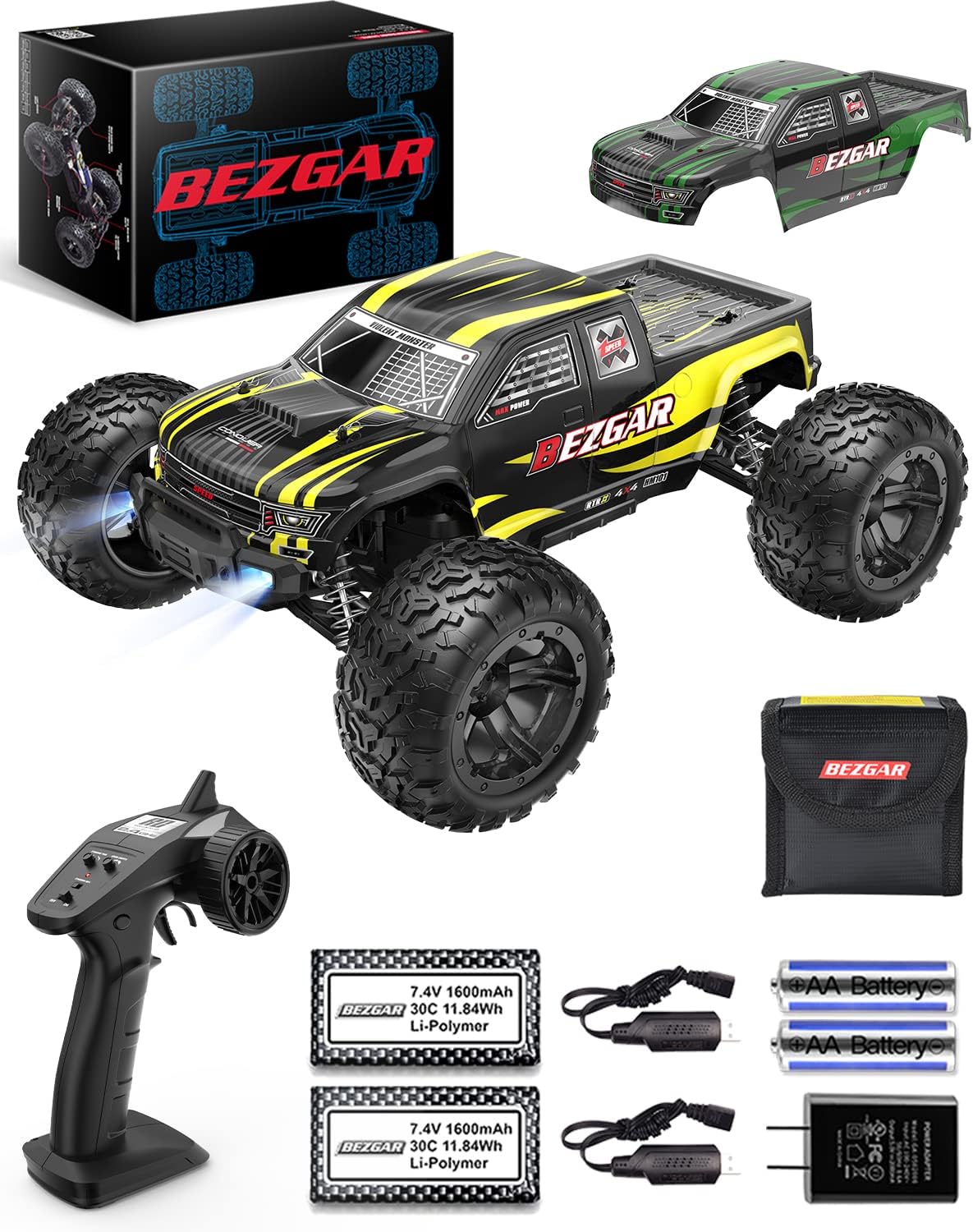1:10 Scale 4WD Remote Control Truck O903195