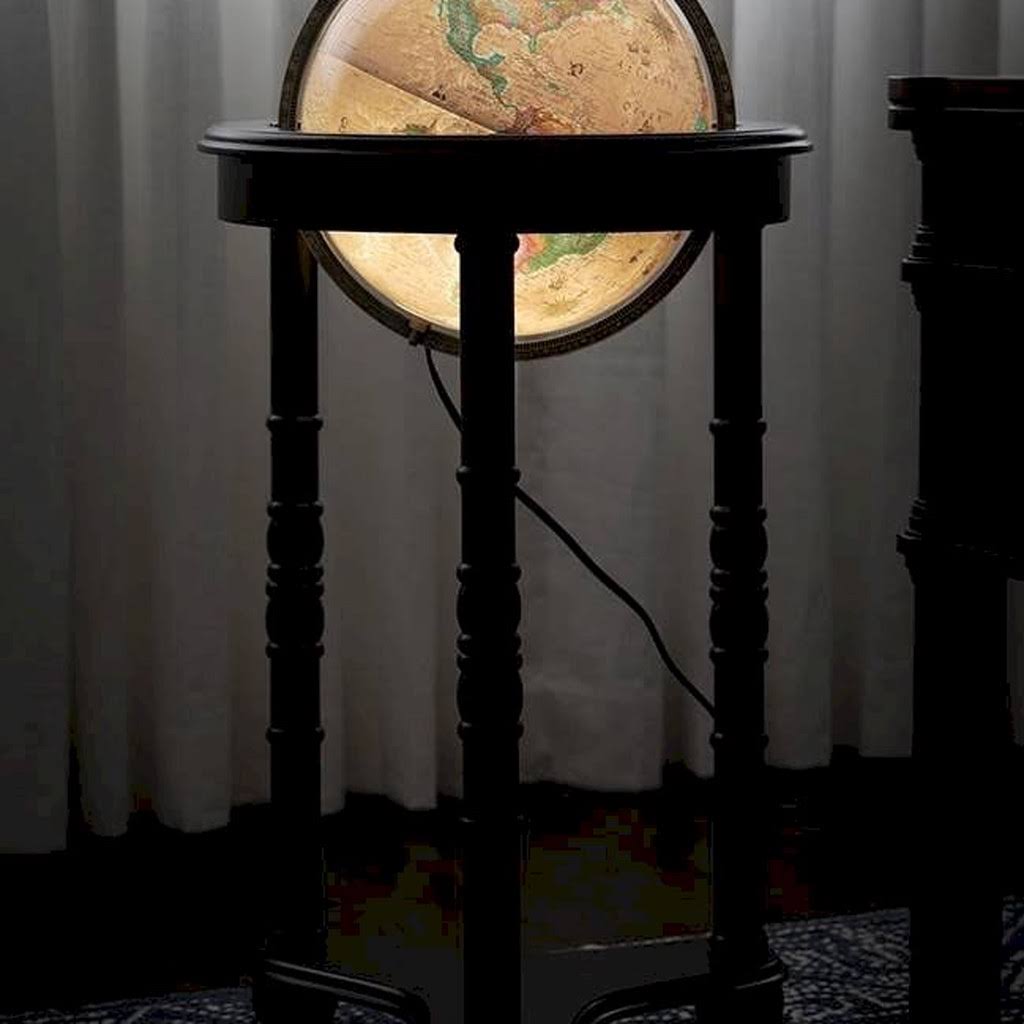 Illuminated Floor Globe D471