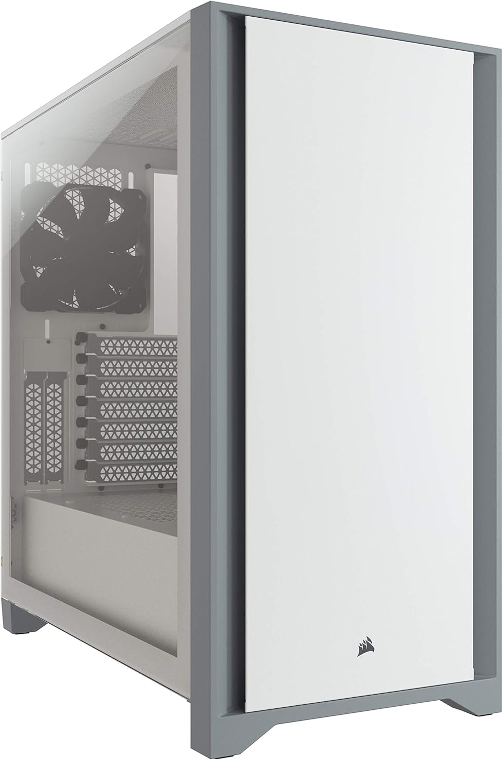 Black Tempered Glass Mid-Tower ATX PC Case S1293