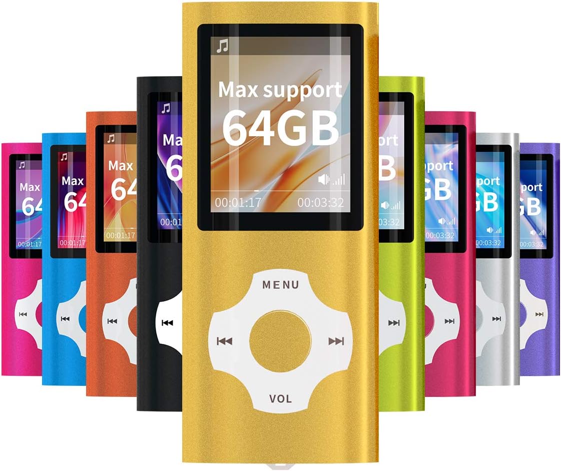 Black Pack of 2 MP3 MP4 Player H999897