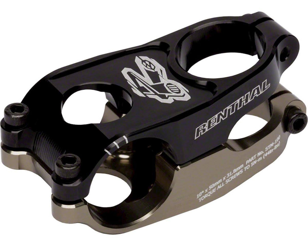 Renthal Duo Stem Black/Gold, 50mm A27925