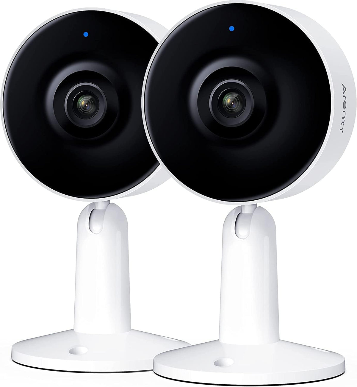 Indoor Home Security Camera 2-Pack, 1080P Full HD, Night Vision, Two Way Audio D1793