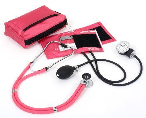 Hunter Green Aneroid Sphygmomanometer and Stethoscope Kit L73276