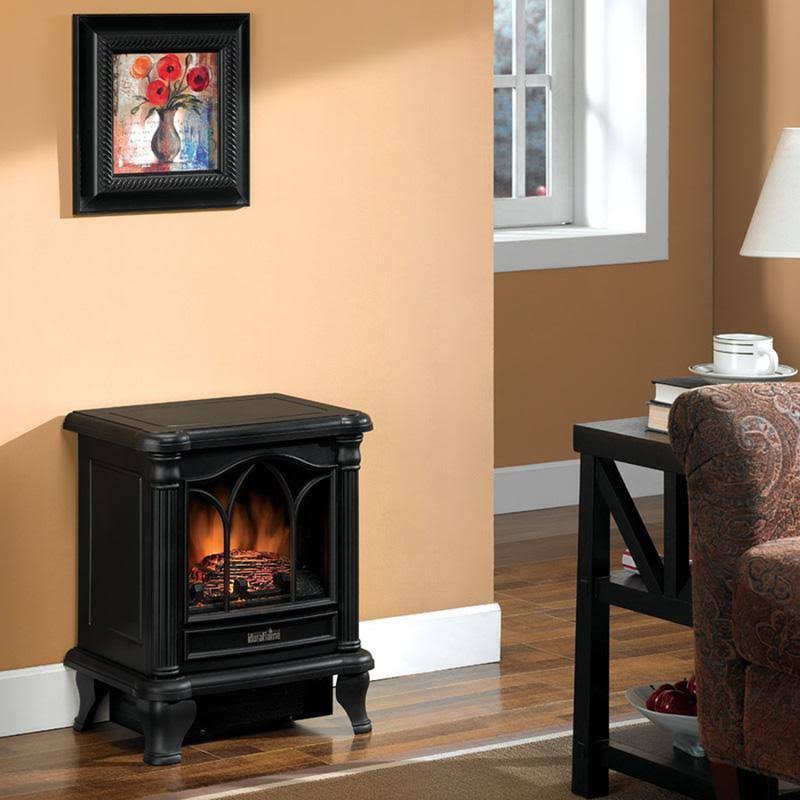 Black Electric Stove with Heater Y196854