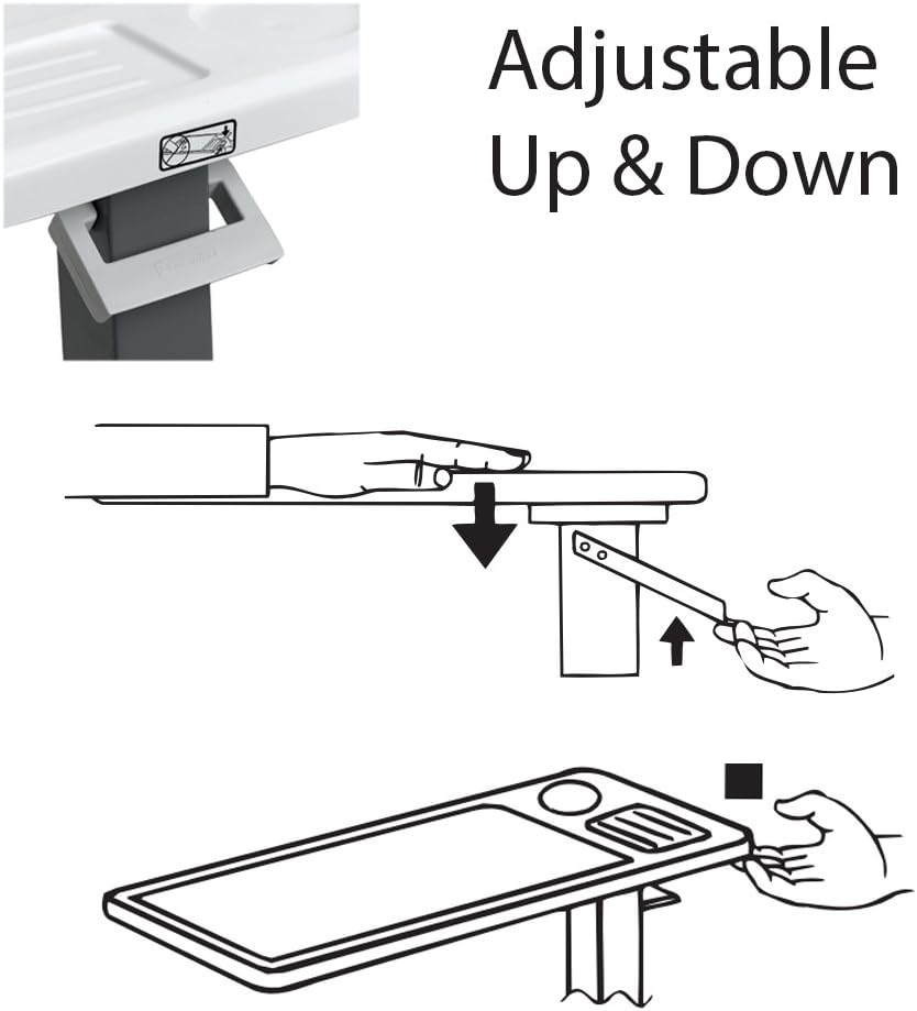 Overbed Table with Wheels Q9278