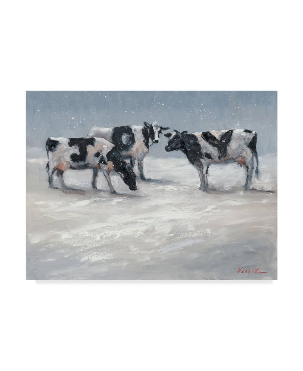 Joy Cows Canvas Art H1859