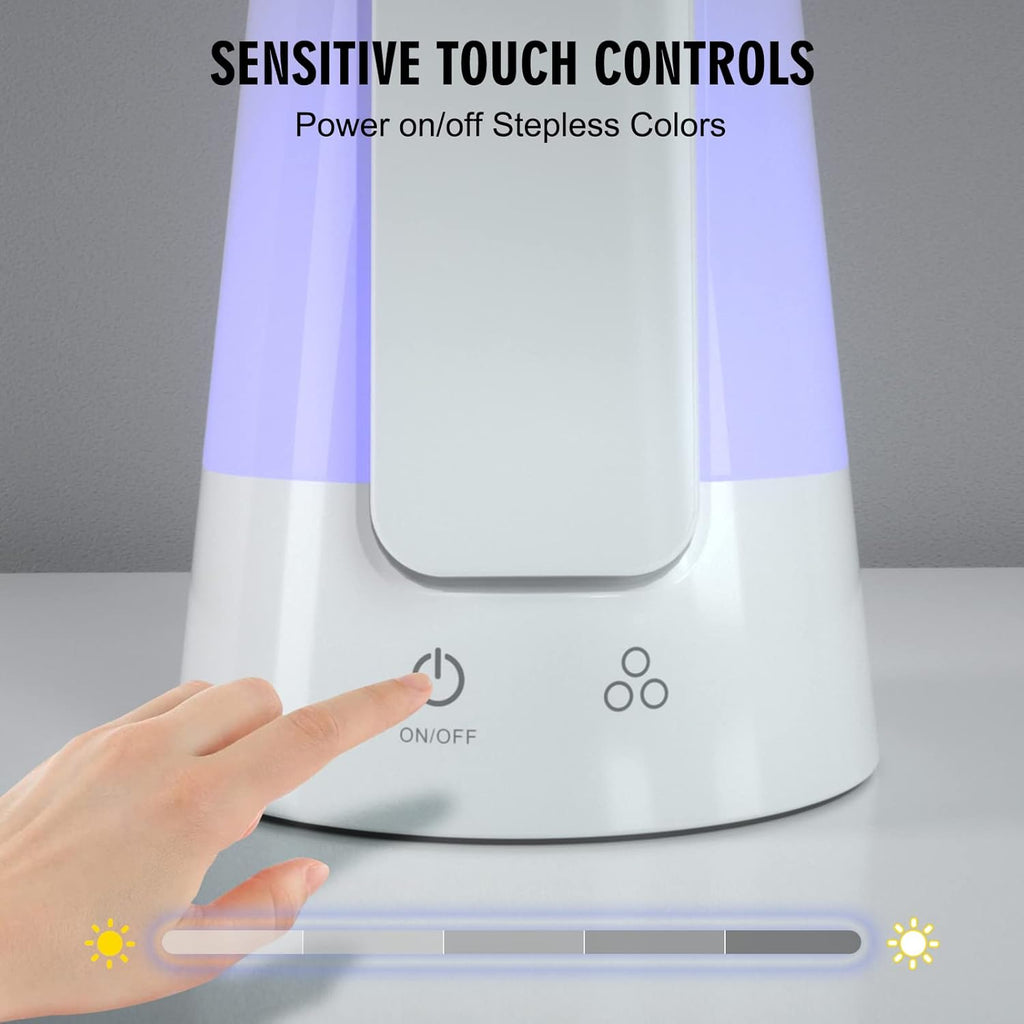 LED Desk Lamp with RGB Colors, Stepless Dimmable K53659