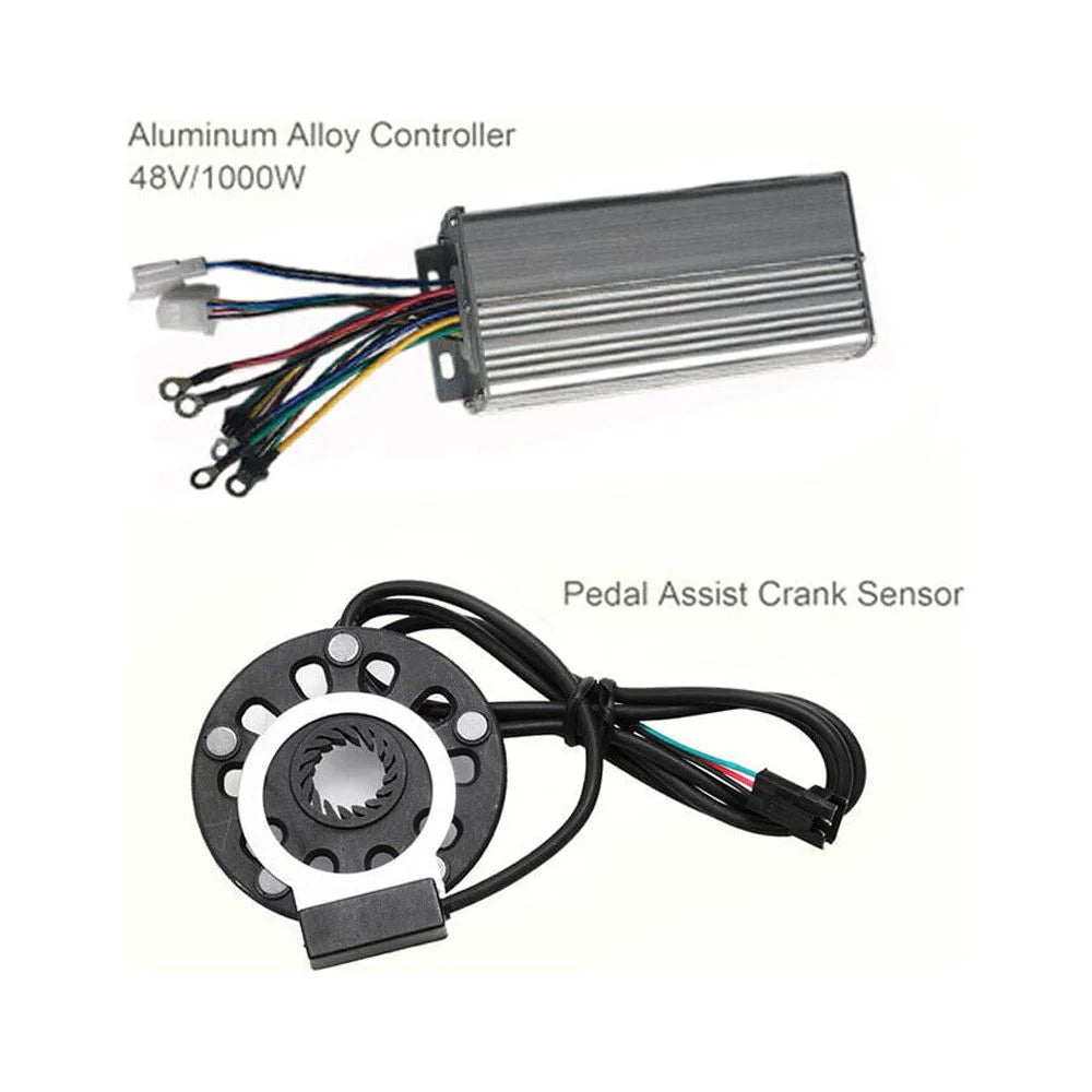 Electric Bicycle Motor Kit 28" 48V 1000W Rear Wheel Conversion Kit O446403