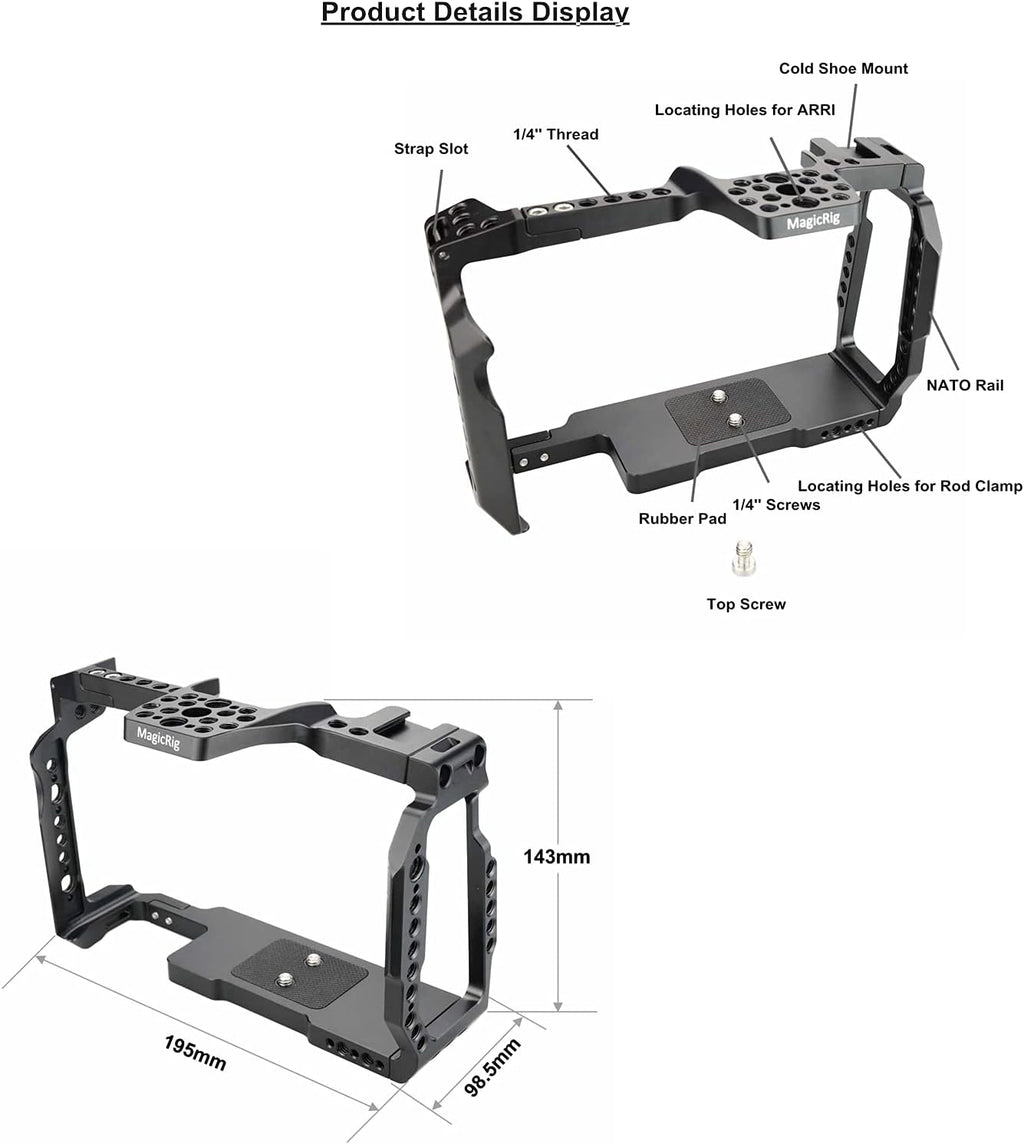 Camera Cage with Top Handle Pack of 2 L92161