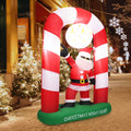 Inflatable Christmas Santa Claus Archway Yard Decoration I844117