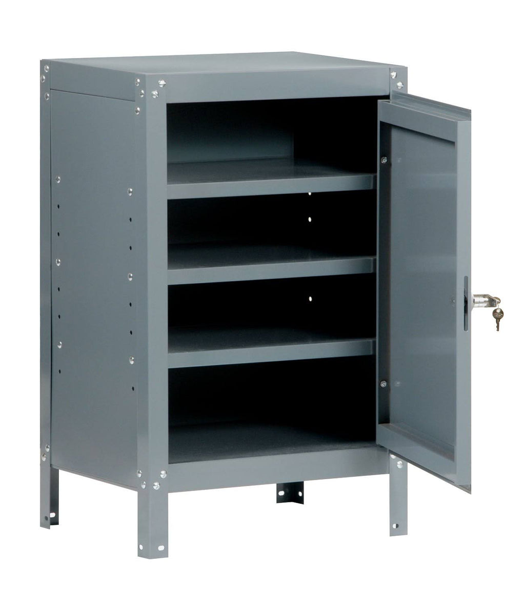 Gray Commercial Storage Cabinet O87394