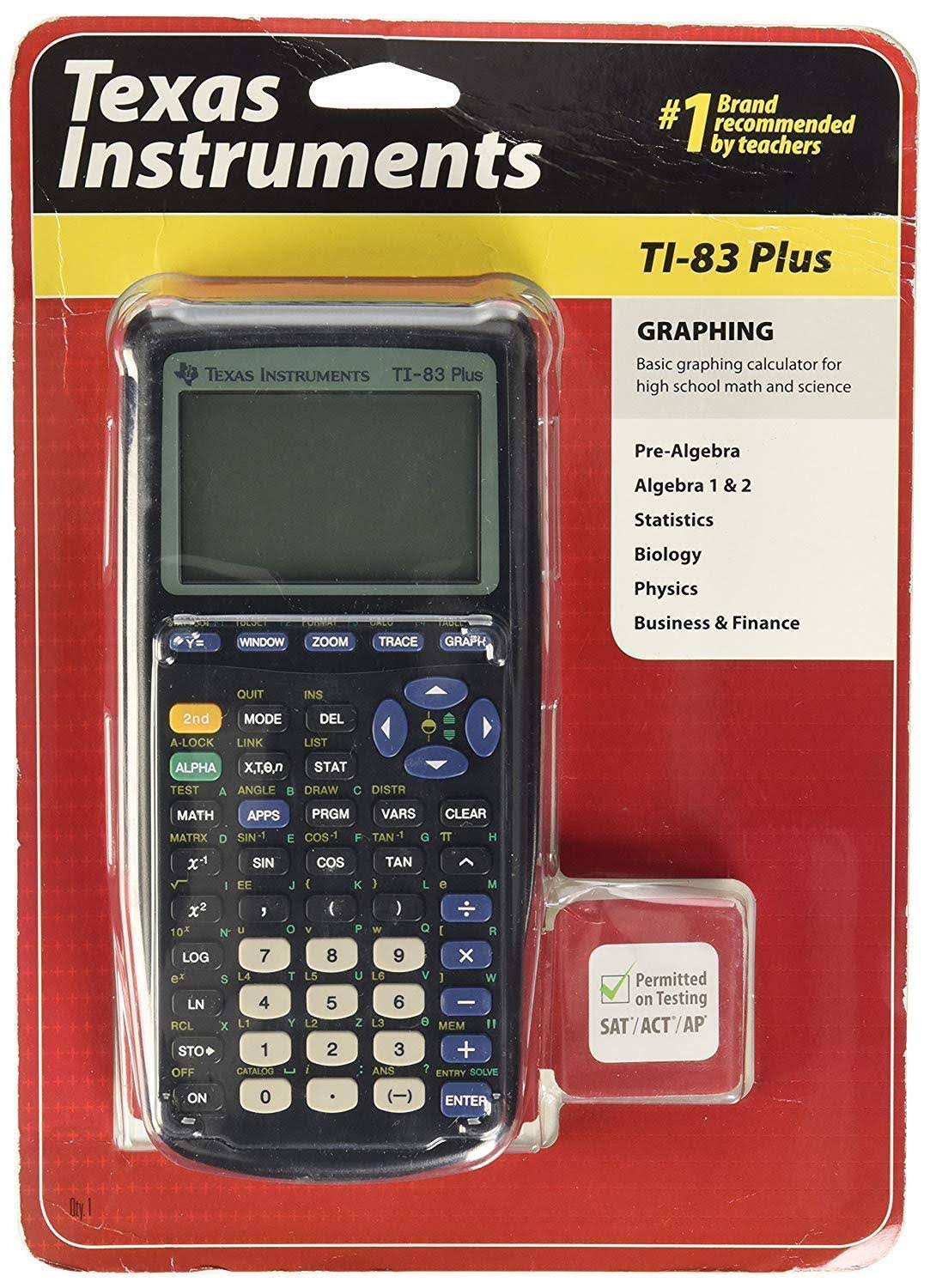 TI-83 Plus Graphing Calculator T3113