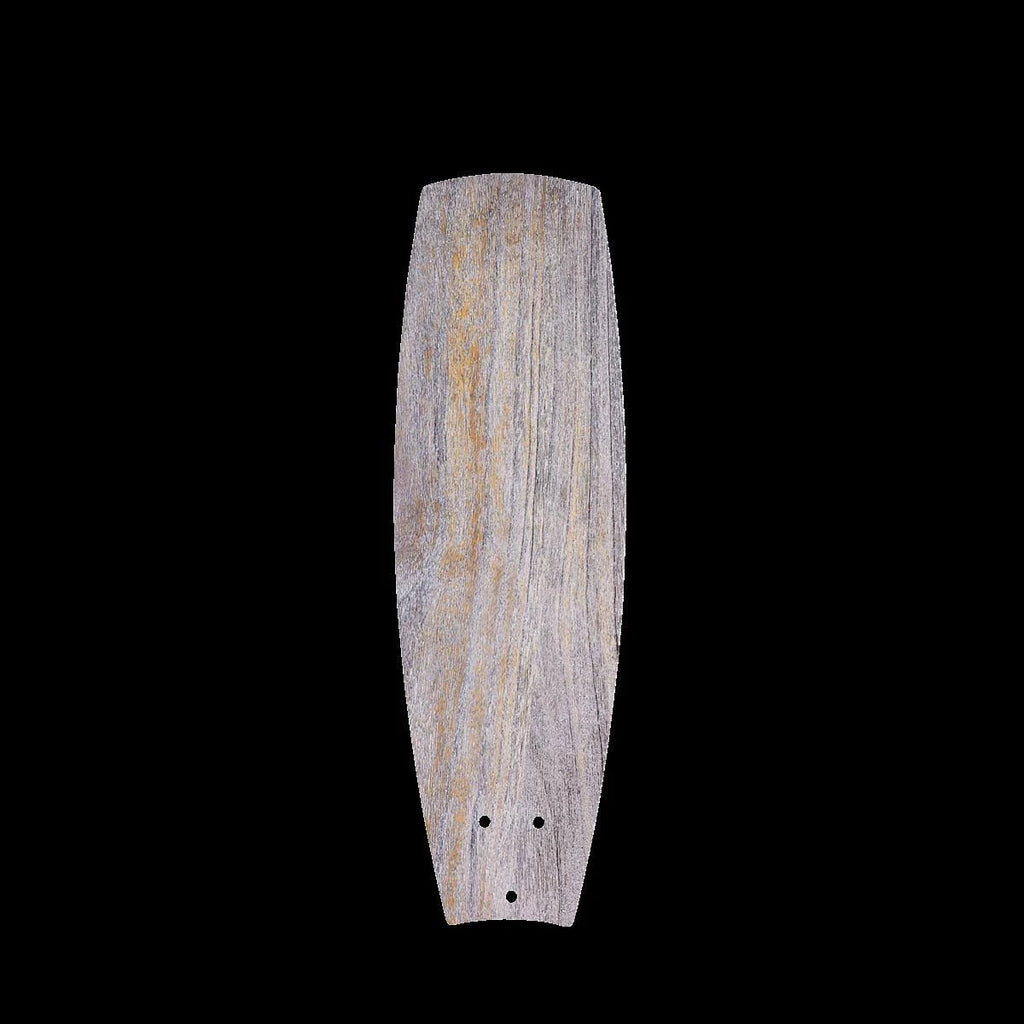 52 in. Carved Wood Blade Set White J7291