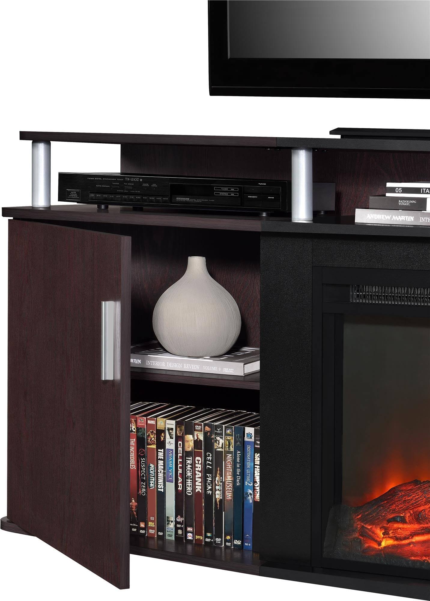 Electric Fireplace TV Console L398