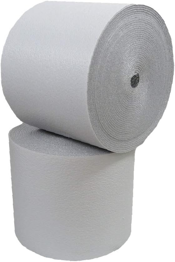 White Reflective Foam Core 2 Car Garage Door Insulation Kit 16FT x 8FT R Value 8.0 M6652
