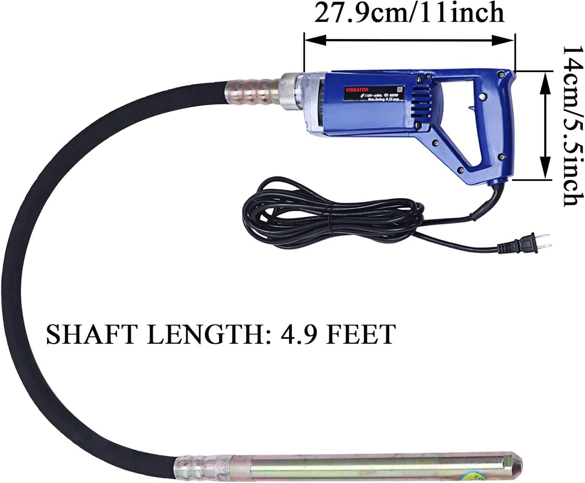 800W Hand Held Electric Concrete Vibrator D437448