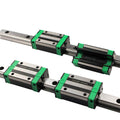 Linear Rail 2X HGR20-1000mm Slide Guideway + 4X HGH20CA Bearing Block Carriage for DIY CNC D187