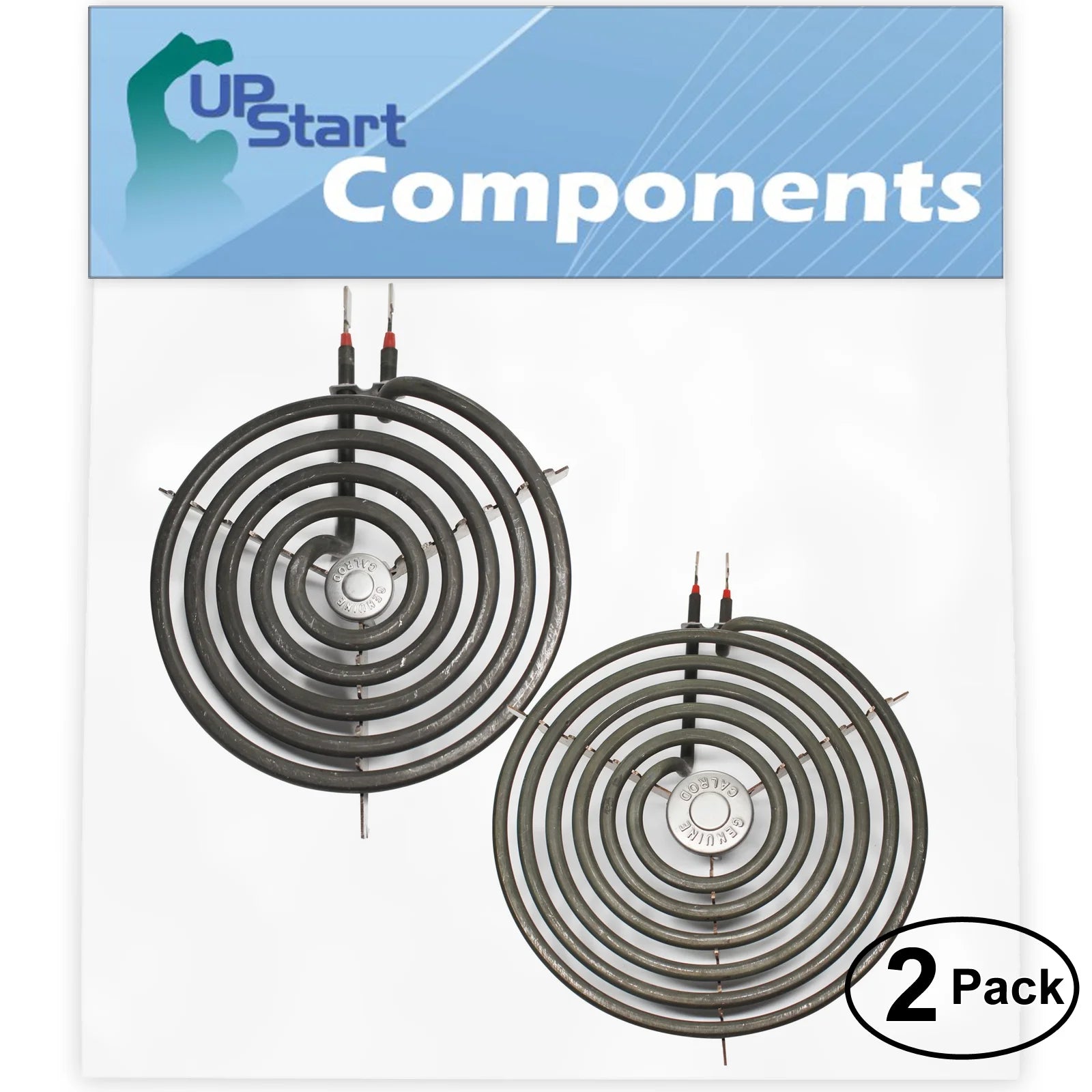 2-Pack 8 inch 6 Turns & 6 inch 5 Turns Surface Burner Elements R54173