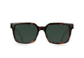 West Kola Tortoise Green Polarized 55 Sunglasses S666