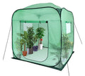 Pop-Up Plant Greenhouse with Roll-up Zipper Entry Doors and Windows G7171
