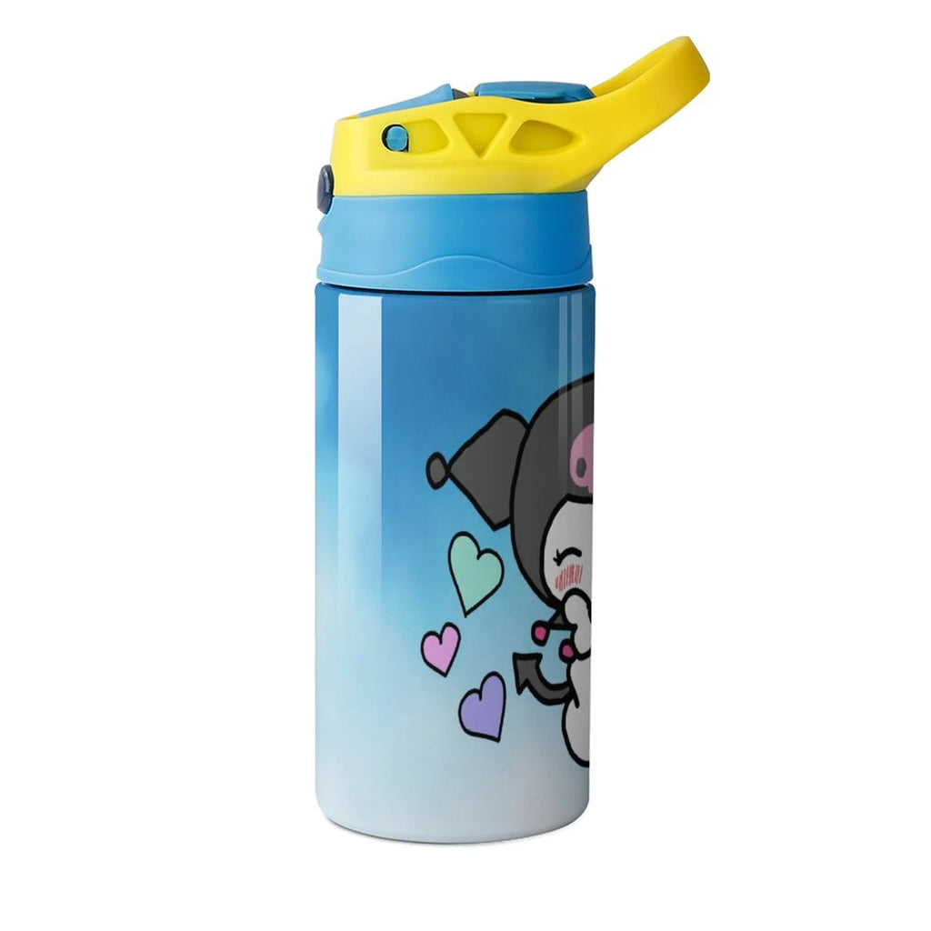 Stainless Steel Vacuum Insulated Water Bottle With Straw P698578