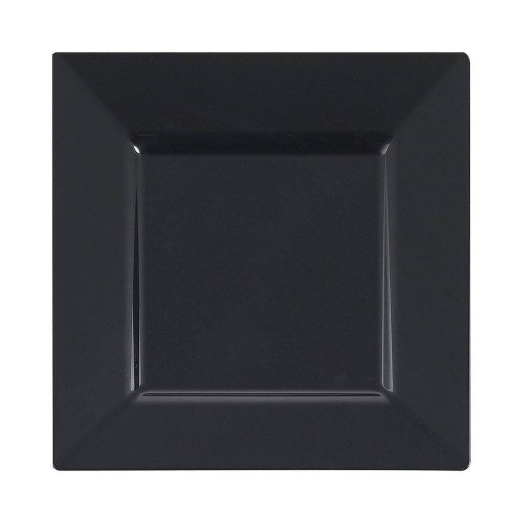 Solid Square Gold Plastic Cake Plates V346443