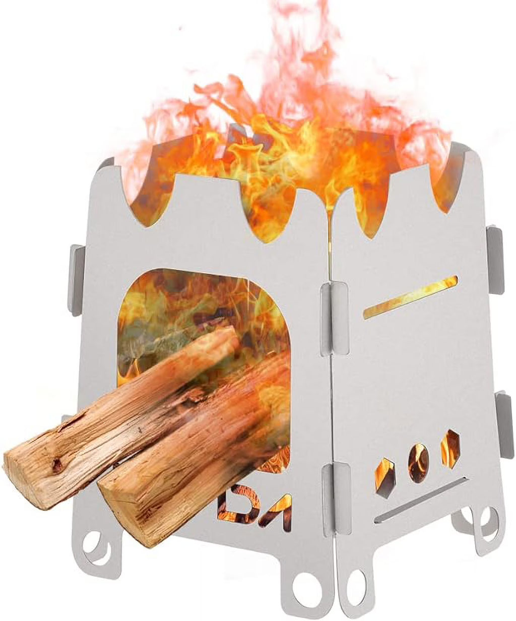 Stainless Steel Wood Burning Camping Stove C266983