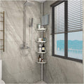 Matte 304 Stainless Steel 4 Tier Corner Shower Caddy Z83404