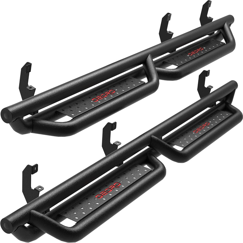 6 Inch Bolt-on Side Steps Steel Nerf Bars J294462