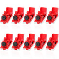 10 PCS Universal Single Pole Clamp Lockout Tagout Kit L7107