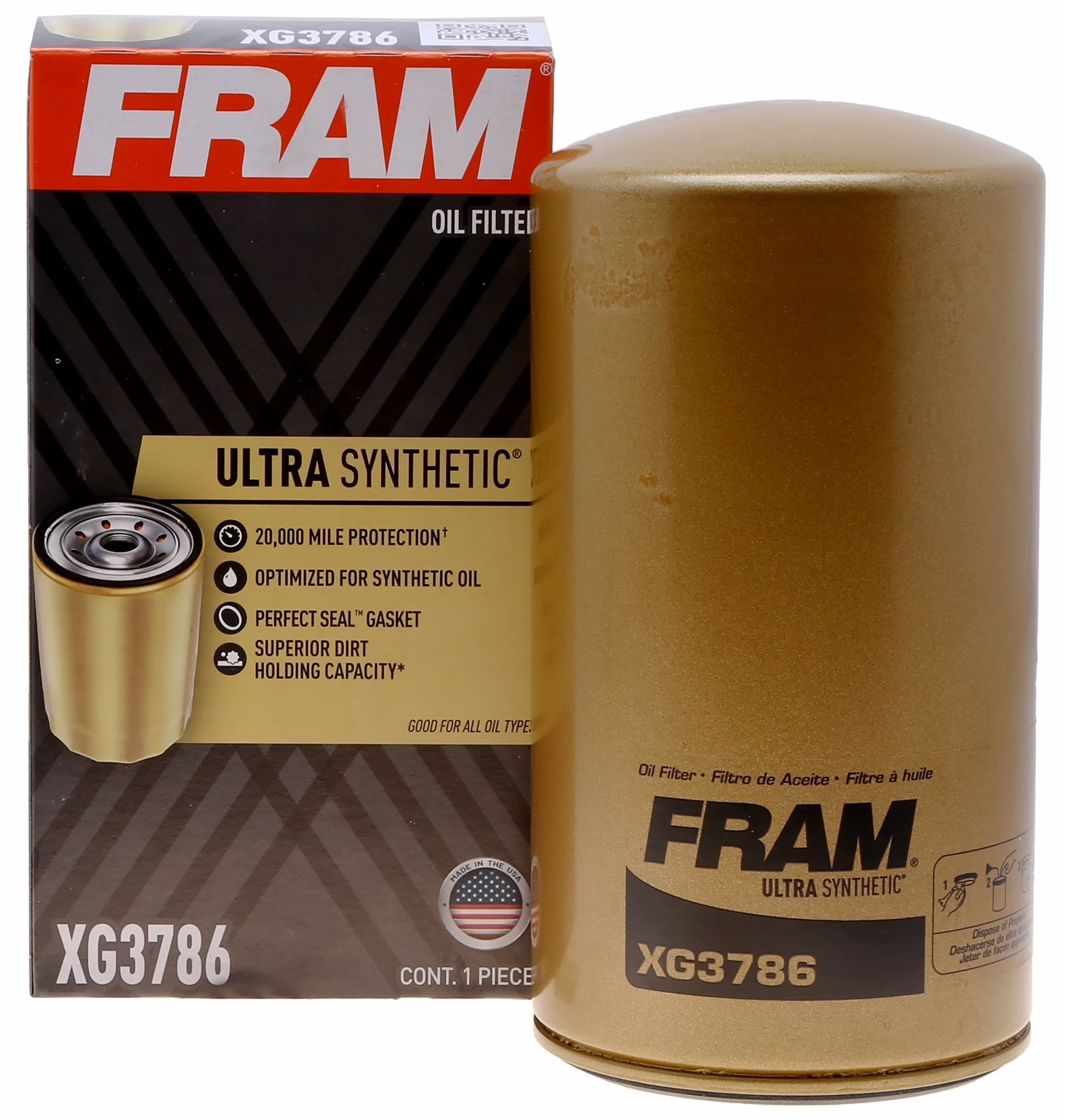 Ultra Synthetic Oil Filter H1197