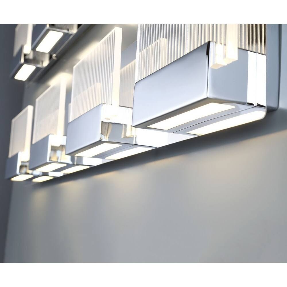Chrome LED Bathbar W9644