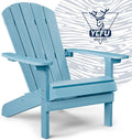 Blue Plastic Adirondack Chair O43417