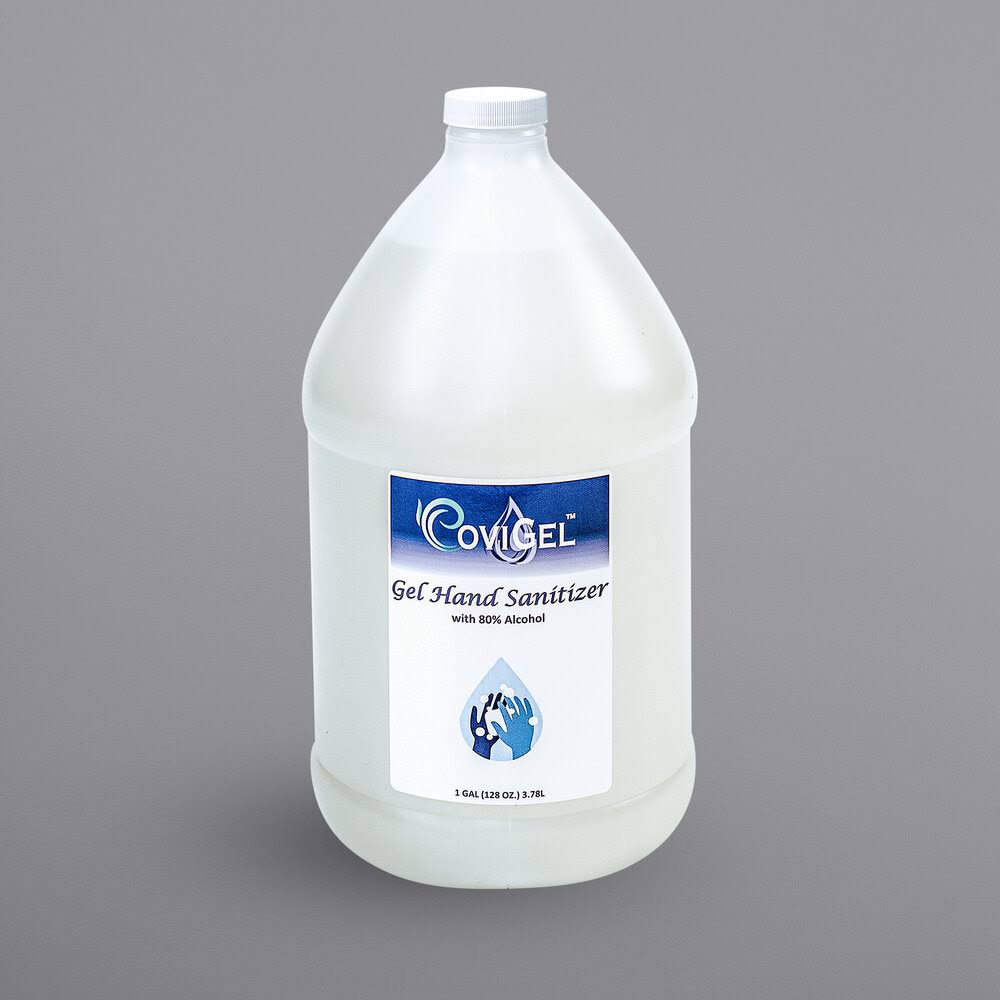 1 Gallon Gel Hand Sanitizer with Pump - 2/Case Y398430