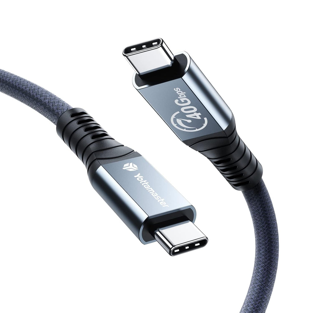 2m USBC to USB C Cable 40Gbps 100W Fast Charging Dual 4K Single 8K Video Pack of 2 K966632