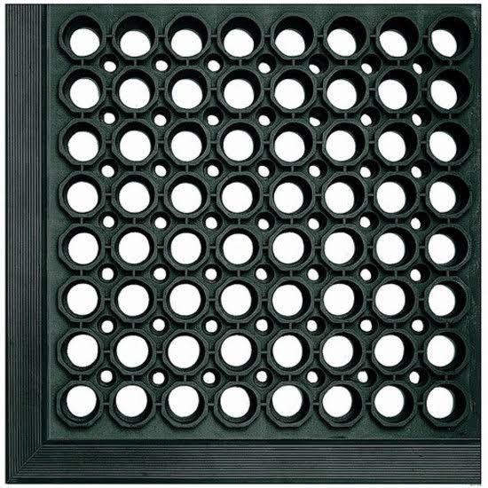 Heavy-Duty Anti-Fatigue Rubber Mat 36 x 60 Terra Cotta F52009