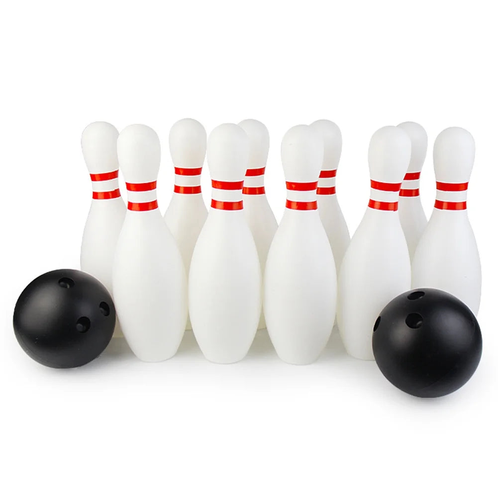 12Pcs Bowling Game Set Toddler Kids Toy W4919