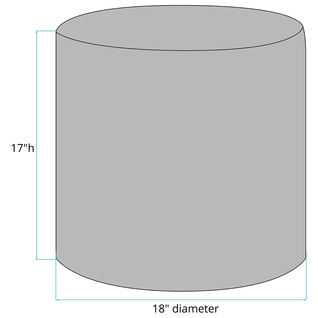 Sand Cylinder Ottoman F34641