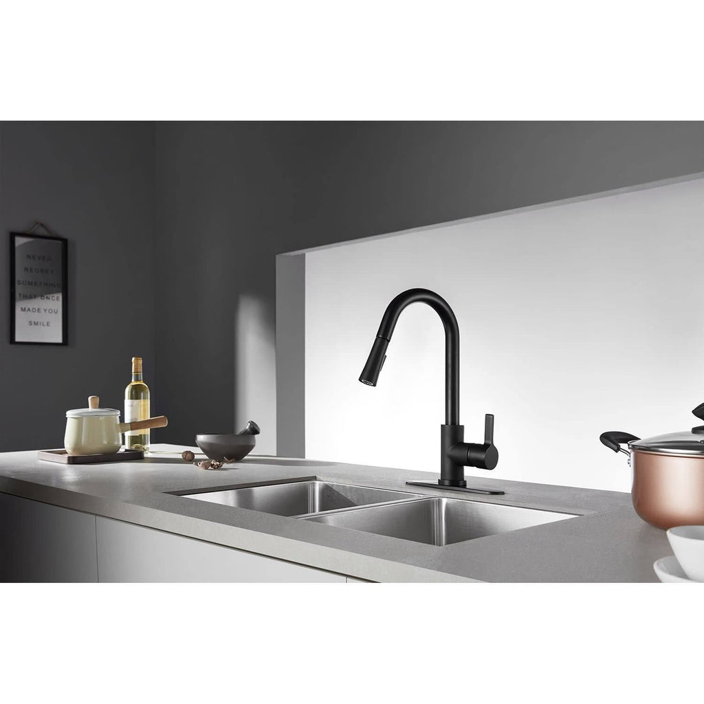 Brushed Nickel Pull-Down Kitchen Faucet X7505