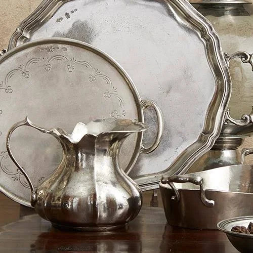 Vintage Tall Scalloped Pitcher Z581