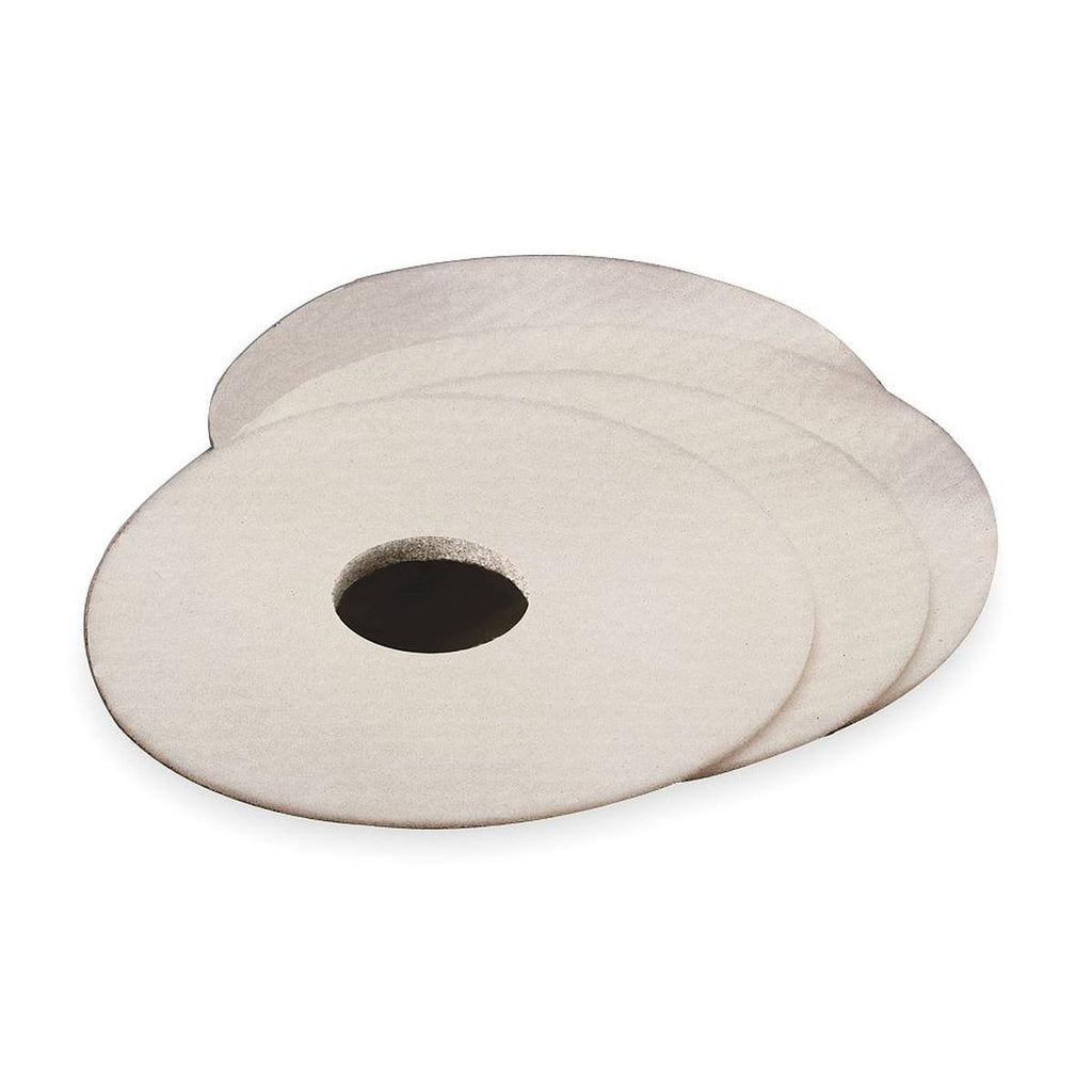 White 19 in Bonnet Pad Carpet, 5/Case C237152
